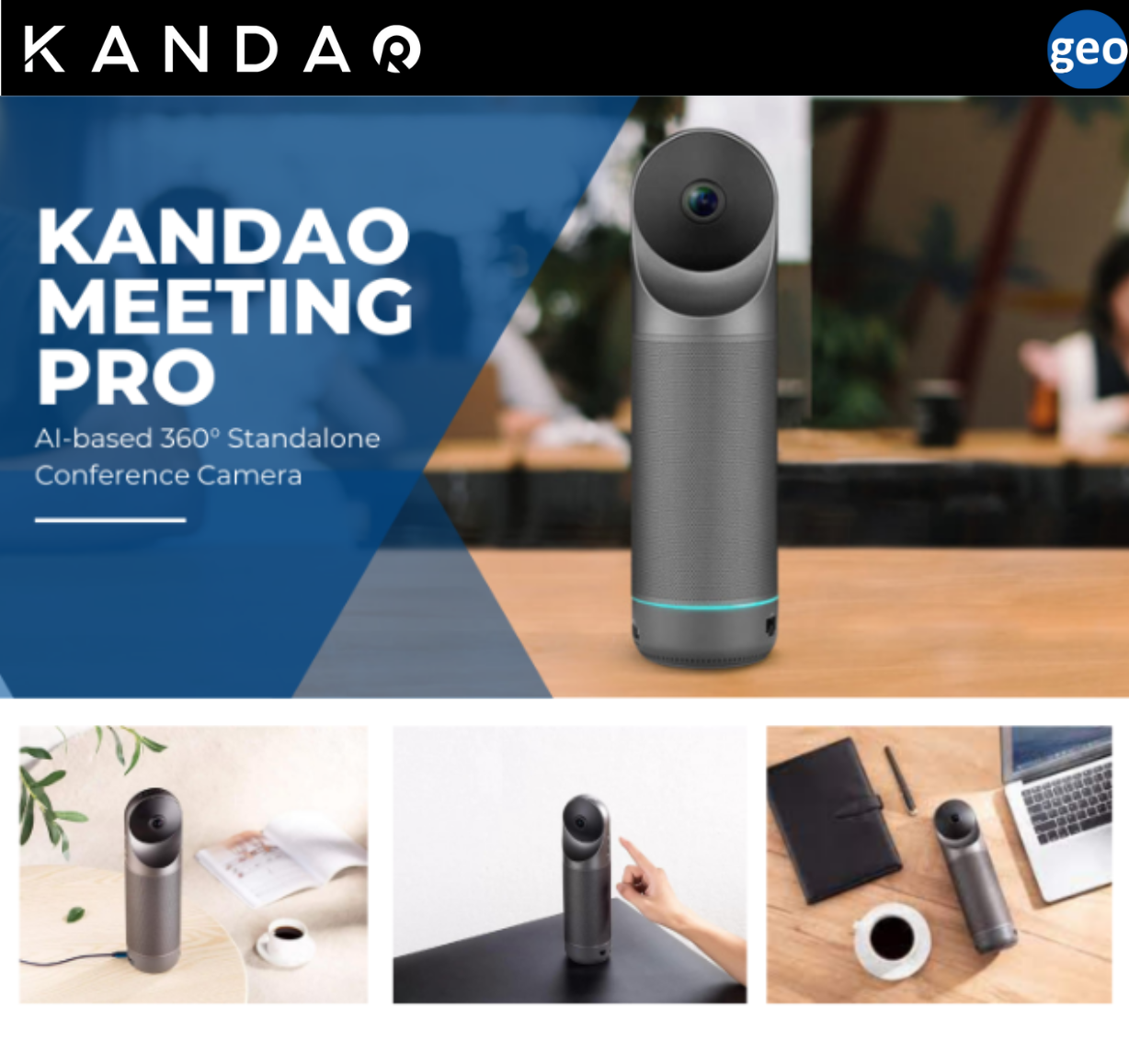 Kandao: Meeting Pro | 360 Standalone Conference Camera