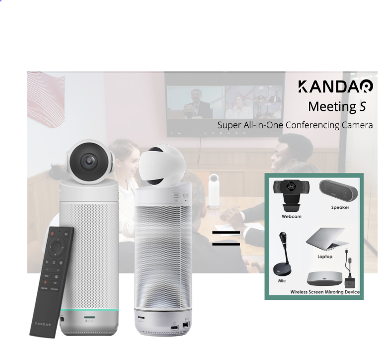 Kandao: Meeting S | Super All-in-One Conferencing Camera