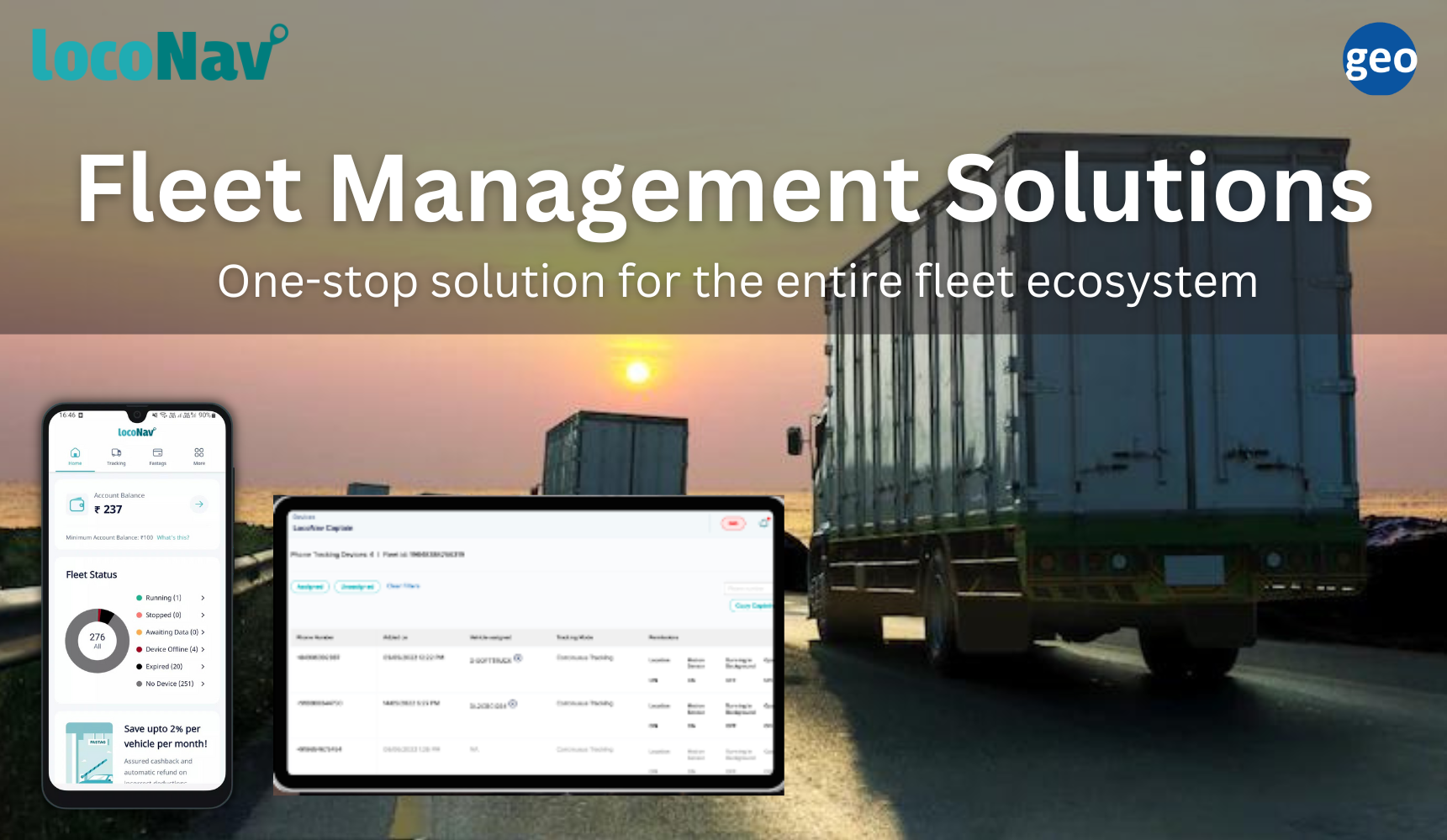 LocoNav: Fleet Management Solutions