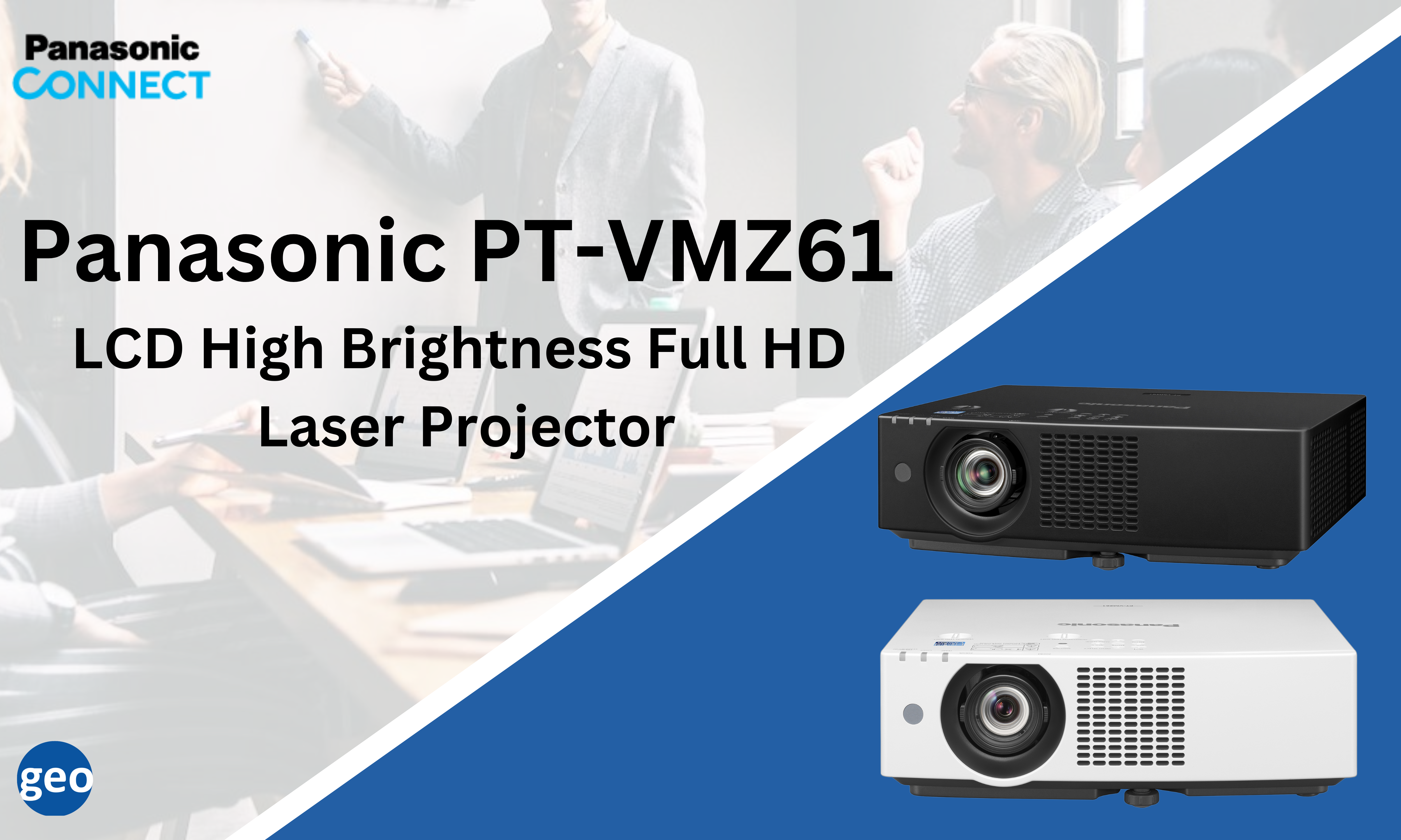 Panasonic: PT-VMZ61 The World’s Smallest and Lightest LCD Laser Projector for Bright and Airy Classrooms and Meeting Rooms