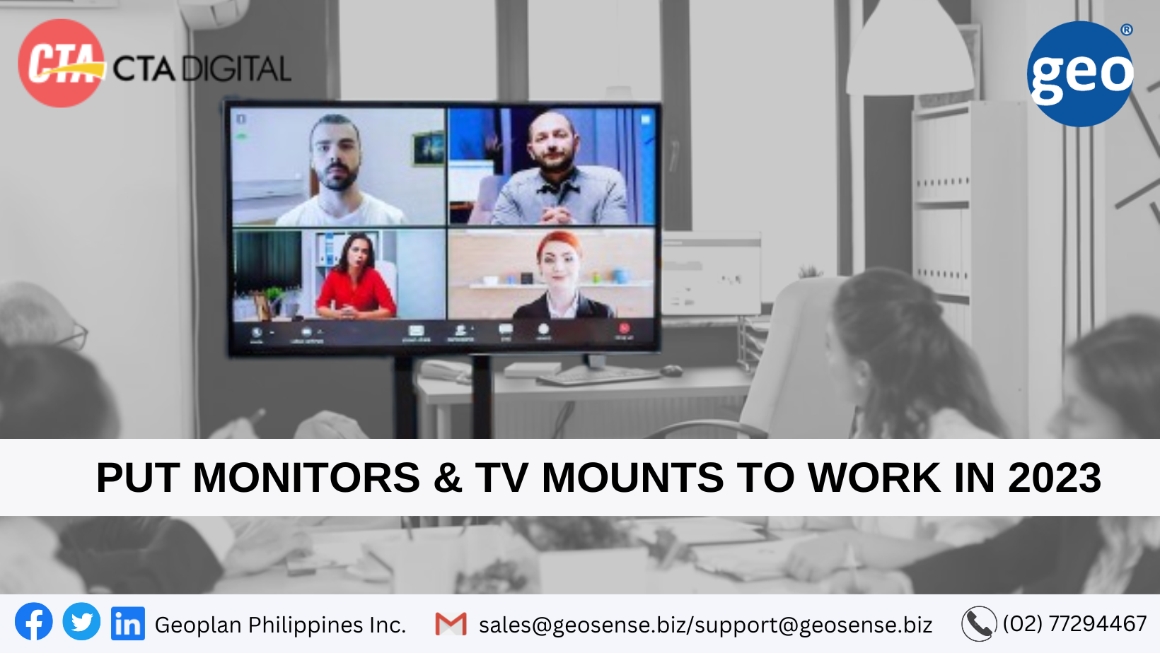 CTA Digital: Put Monitor & TV Mounts to Work in 2023