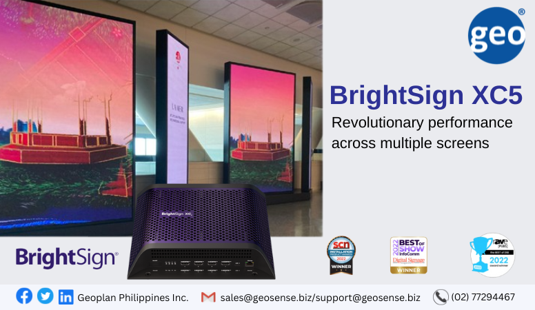 BrightSign: XC5 is The Most Powerful Player in the Digital Signage Industry.