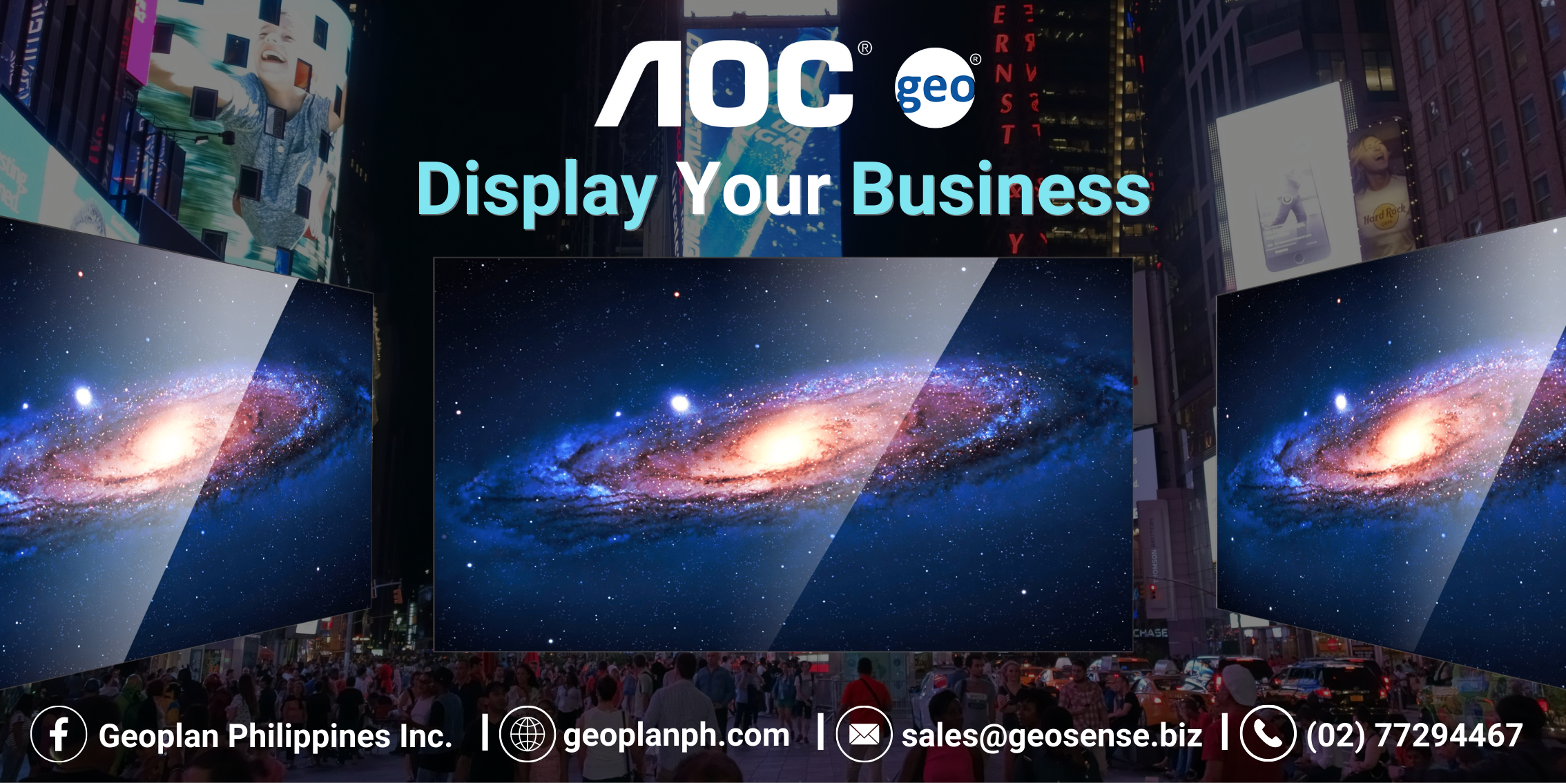 AOC: The Ultimate Video Walls Display For Your Business