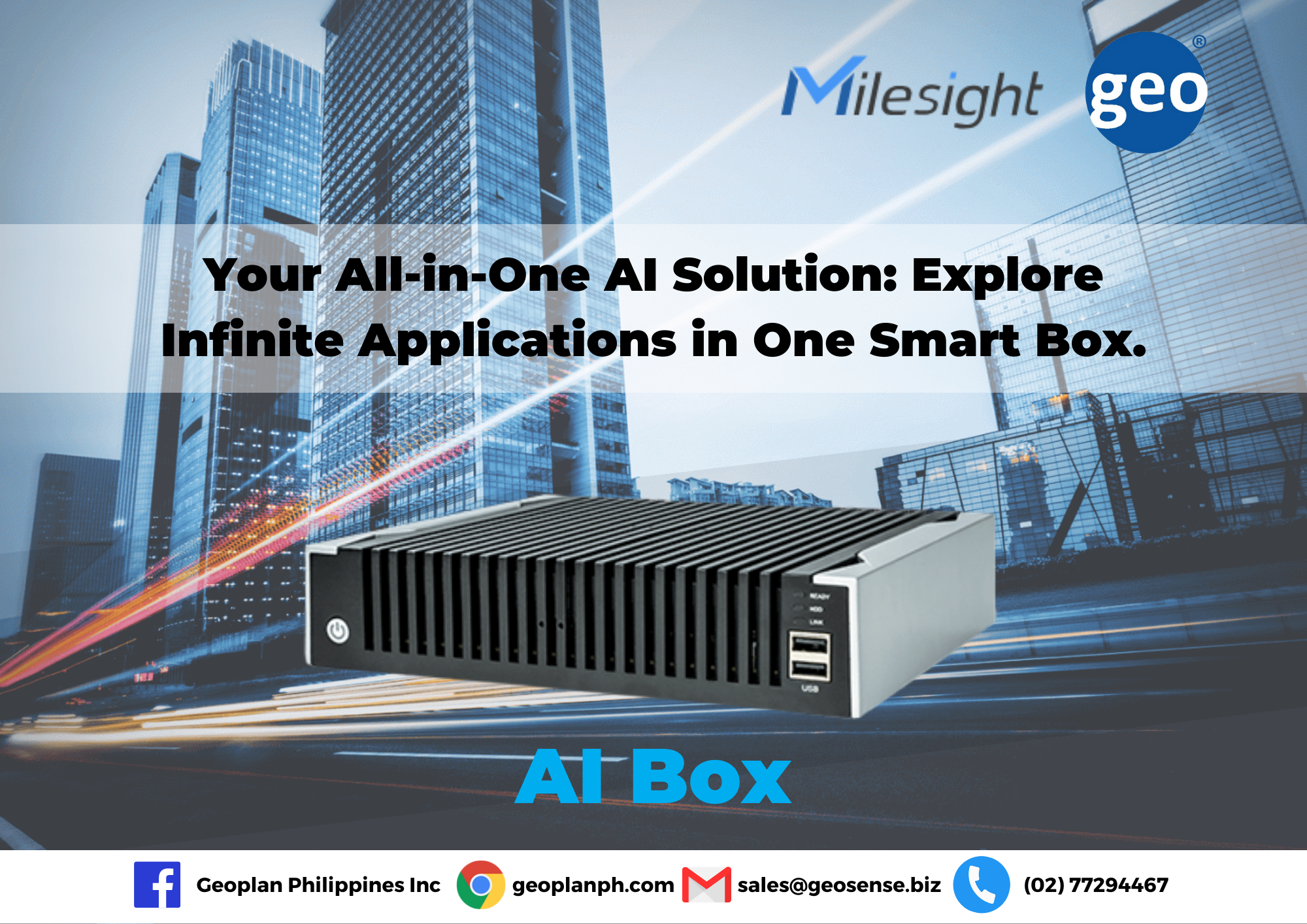 Milesight: AI Box Your Ultimate Security Solution Made Easy.