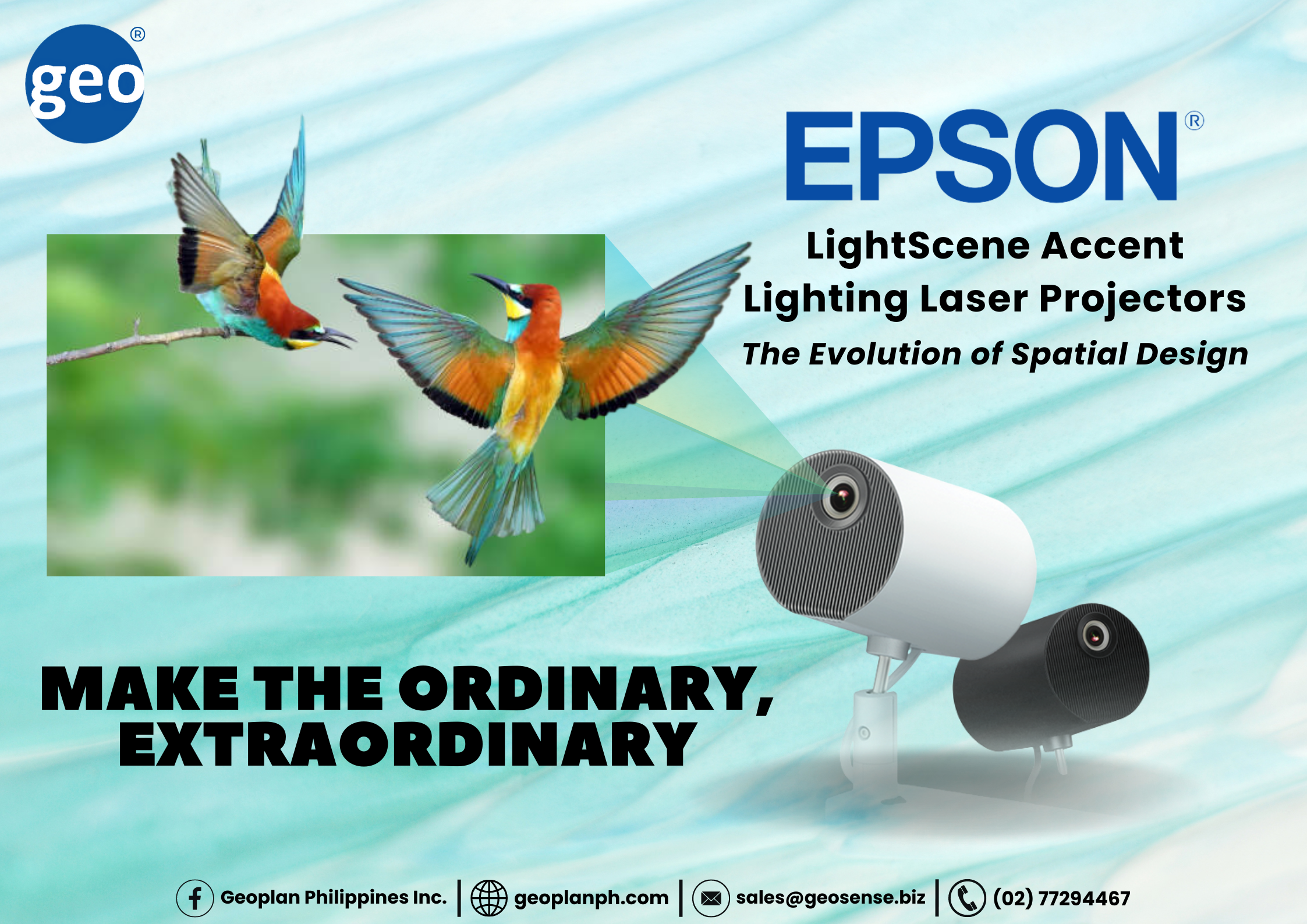 EPSON: LightScene Projector- Creating Ordinary Spaces Into Beautiful Environments