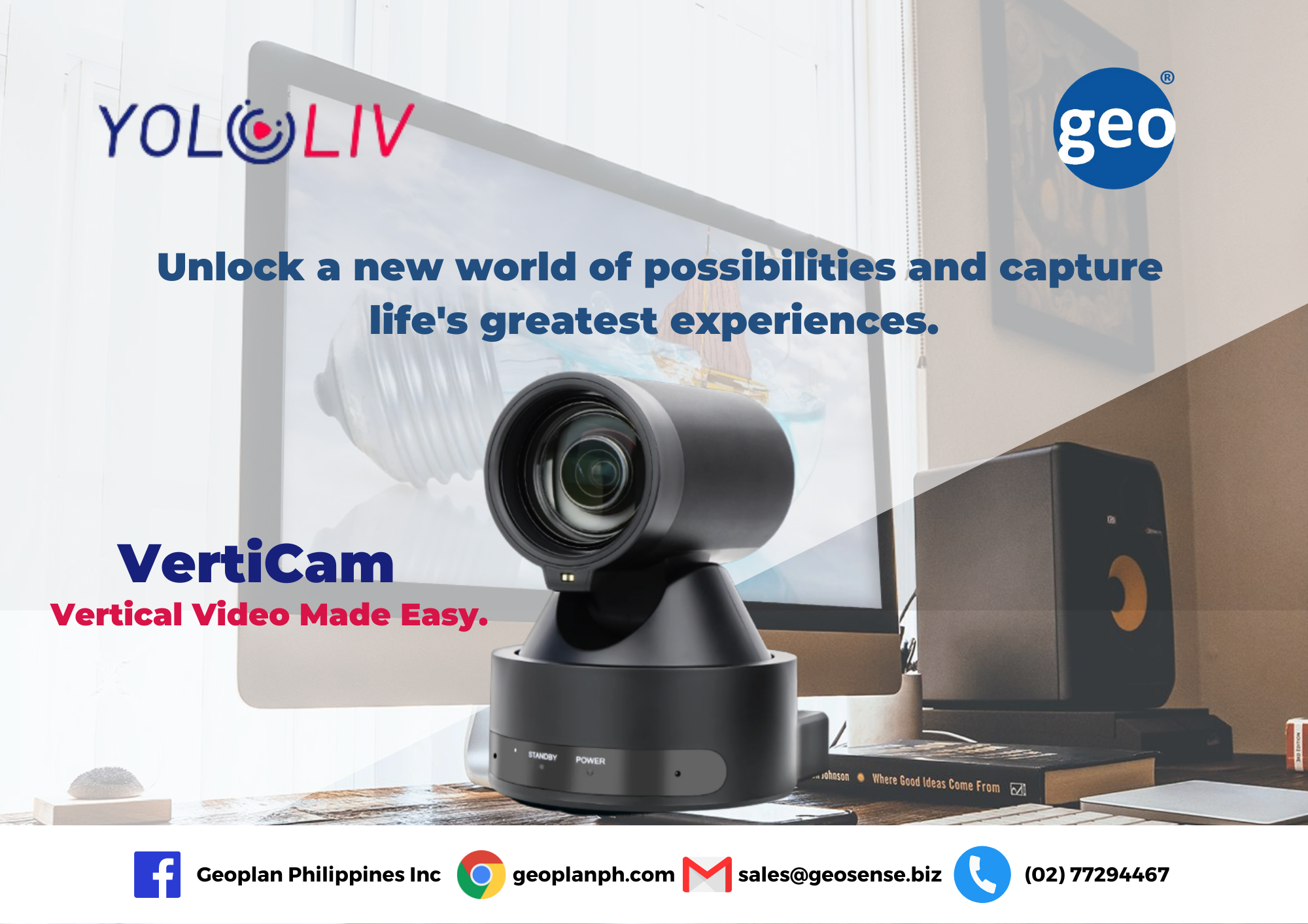 YoloLiv: Unlock a New World of Possibilities and Capture Life’s Greatest Experiences with this Live Streaming Camera.