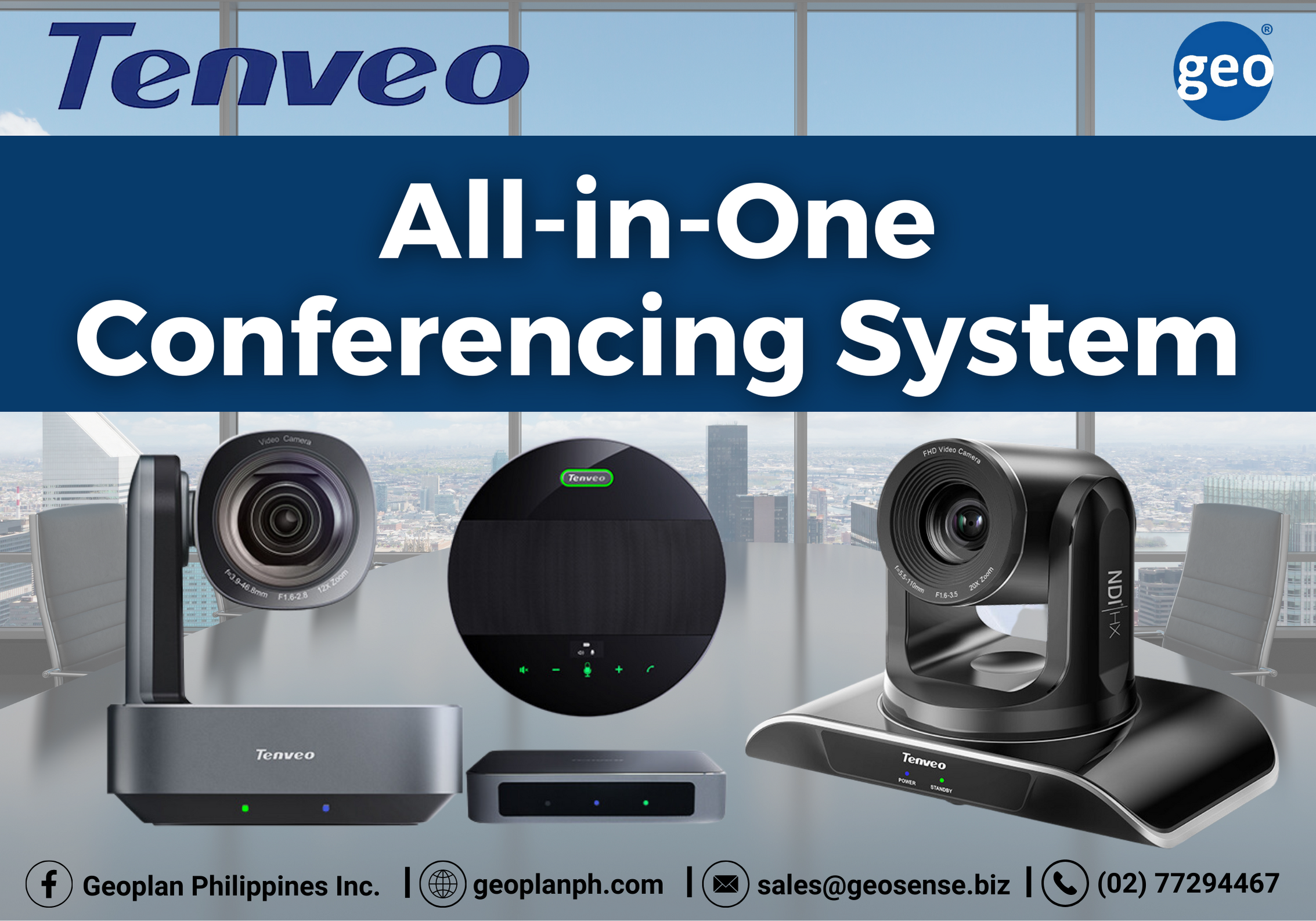 Tenveo: The All-in-One Conferencing System You Need