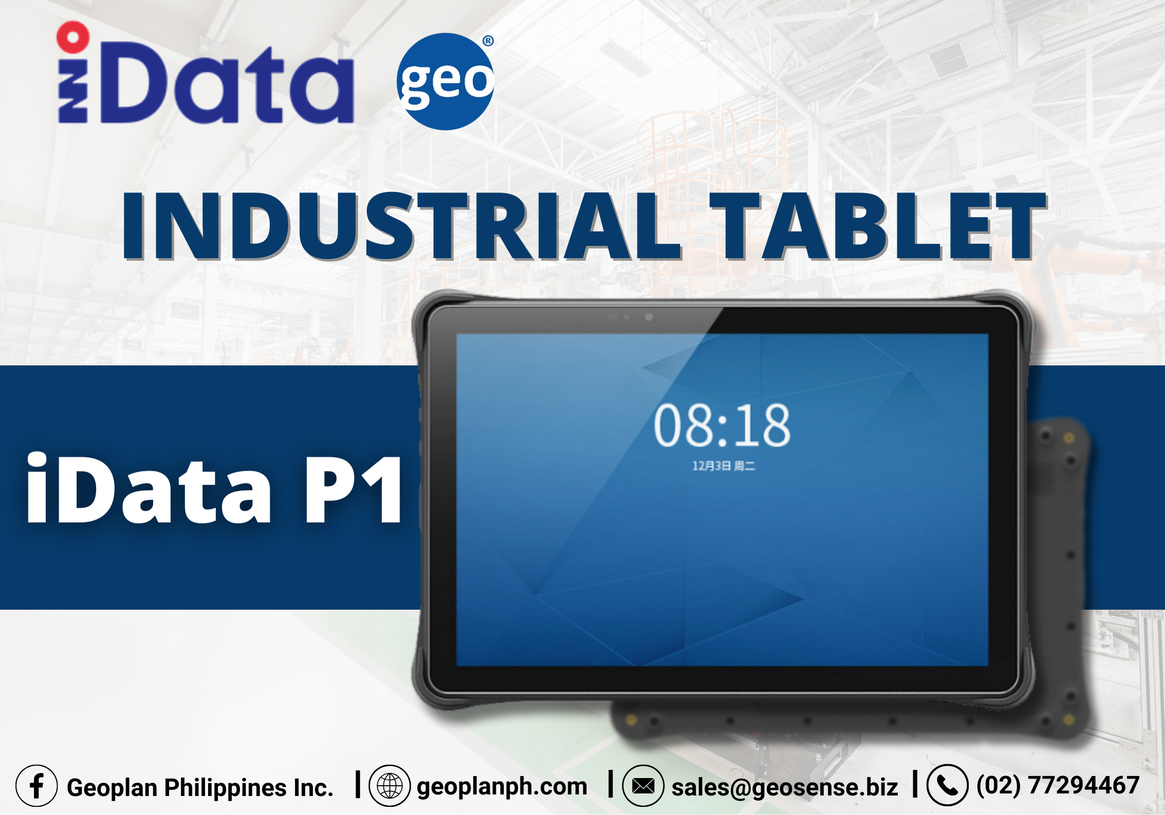 iData: P1 Your Partner in Intelligent Terminal Technology