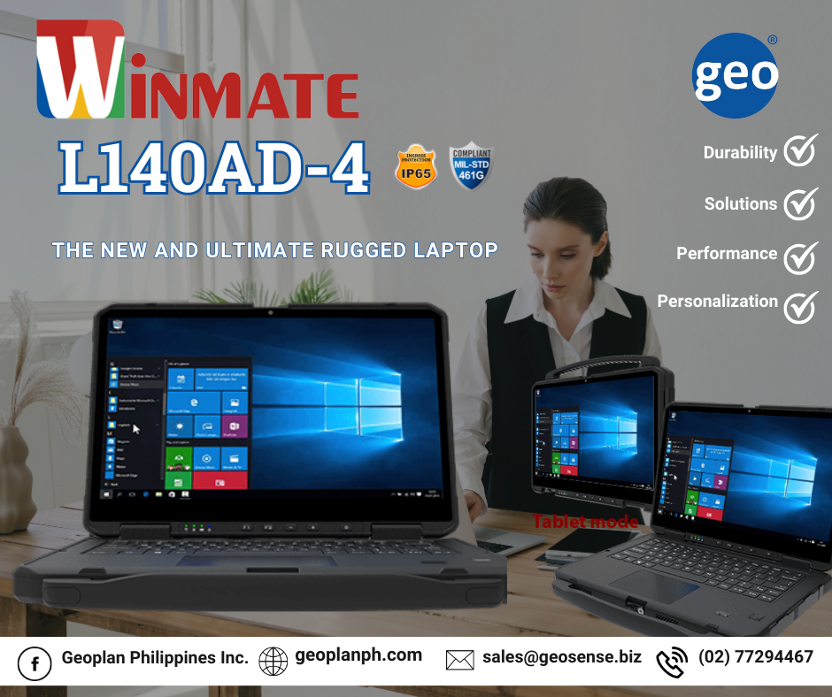 Winmate L140AD-4: The New and Ultimate Rugged Laptop