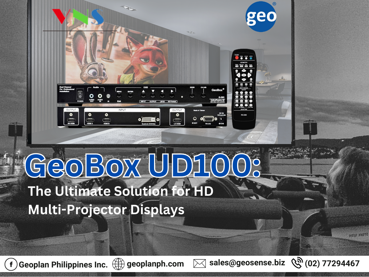 GeoBox: UD100 The Ultimate Solution for HD Multi-view Displays