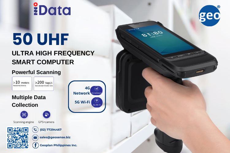 iData: The High Frequency 50UHF Smart Computer with RFID