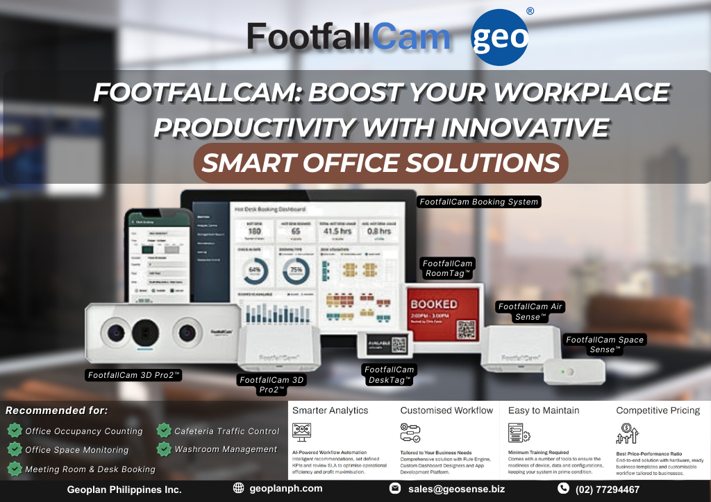 FootfallCam: Boost Your Workplace Productivity with Innovative Smart Office Solutions