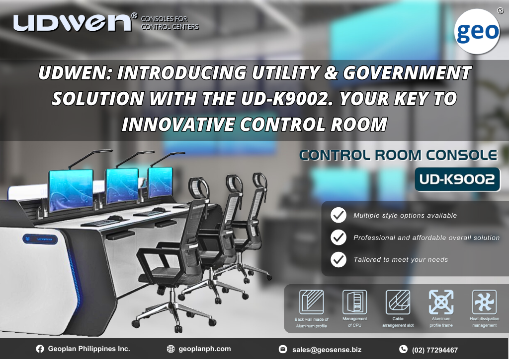 Udwen: Introducing Utility & Government Solution with the UD-K9002. Your Key to Innovative Control Room
